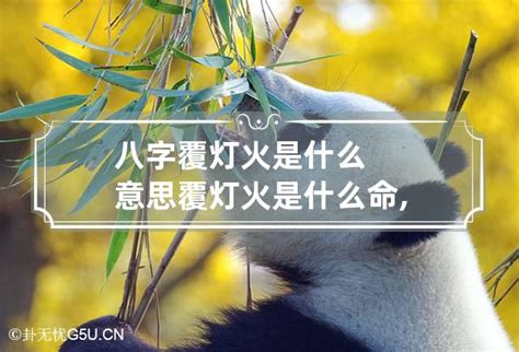 覆燈火命|八字解析覆灯火命 – 覆灯火是什么